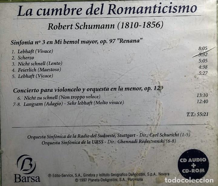 CDs de m&uacute;sica: CLASSICAL PLUS - PLANETA AGOSTINI - ROBERT SCHUMANN - PRECINTADO - Foto 2