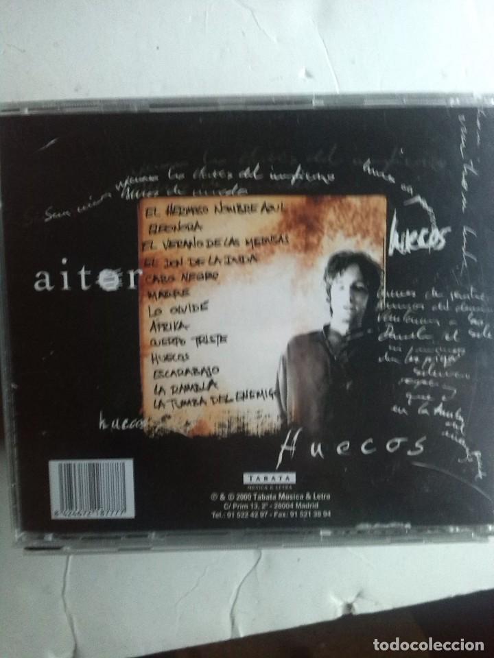 CDs de m&uacute;sica: AITOR - HUECOS - Foto 2