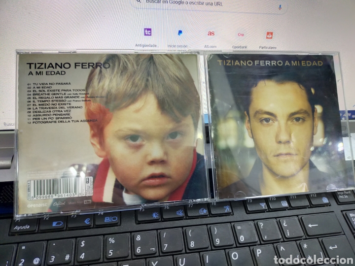 CDs de m&uacute;sica: Tiziano Ferro cd a mi edad 2009 - Foto 1