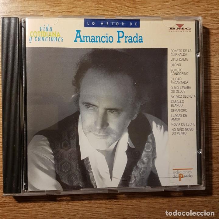 CDs de m&uacute;sica: CD VIDA COTIDIANA Y CANCIONES. AMANCIO PRADA - Foto 1
