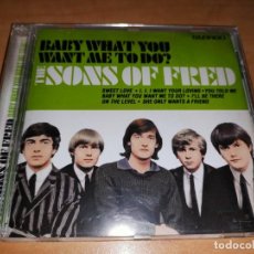 CDs de Música: THE SONS OF FRED CD BABY WHAT..UK, 2016 / 60S ROCK/BEAT (COMPRA MINIMA 15 EUR). Lote 229457040