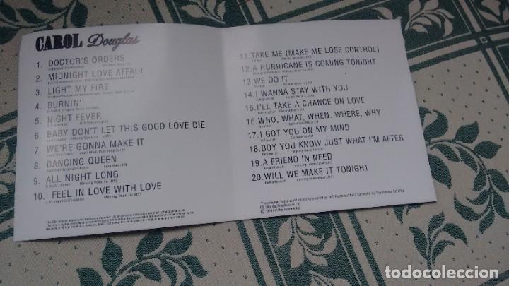 CDs de m&uacute;sica: CD-ALBUM DE CAROL DOUGLAS - Foto 2