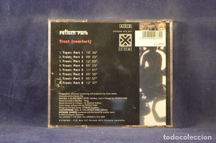 CDs de m&uacute;sica: FETISCH PARK &lrm;- TROST - CD - Foto 2