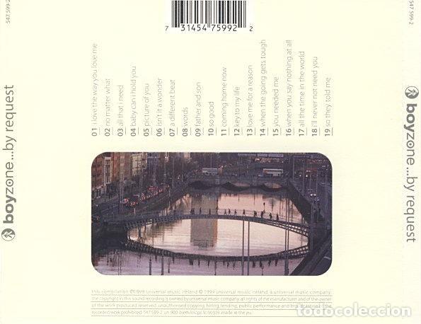CDs de m&uacute;sica: Boyzone - By Request - Foto 2