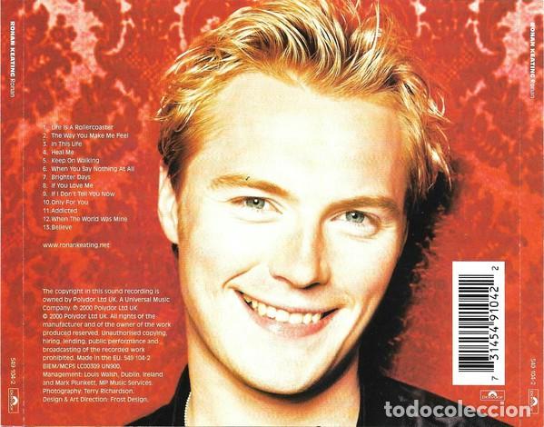 CDs de m&uacute;sica: Ronan Keating - Ronan - Foto 2
