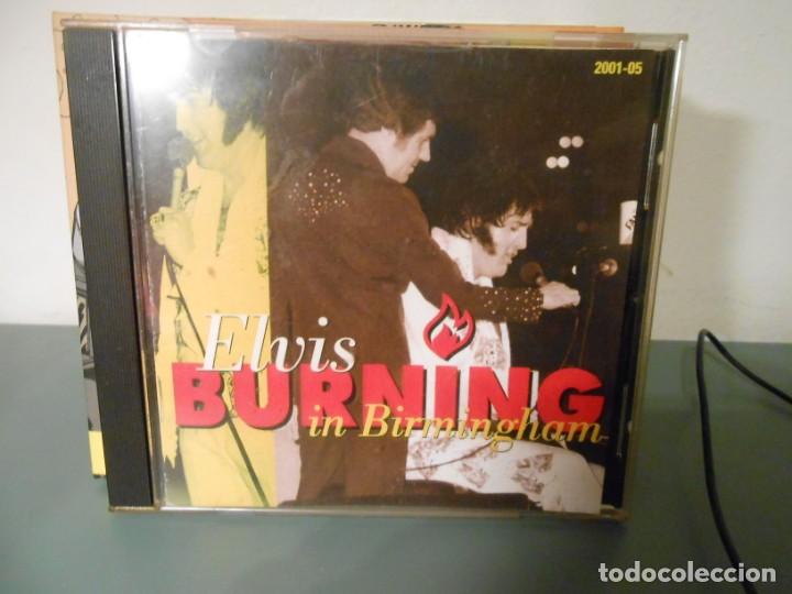 CDs de m&uacute;sica: ELVIS BURNING IN BIRMINGHAM - Foto 1