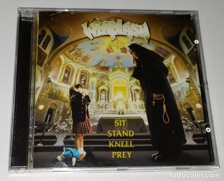 CDs de m&uacute;sica: CD WHIPLASH - SIT KMEEL STAND PREY - Foto 1