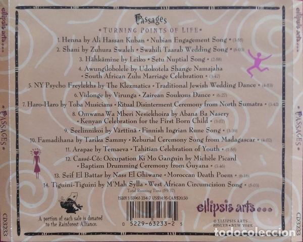 CDs de m&uacute;sica: Passages - Turning Points Of Life - CD - Foto 2