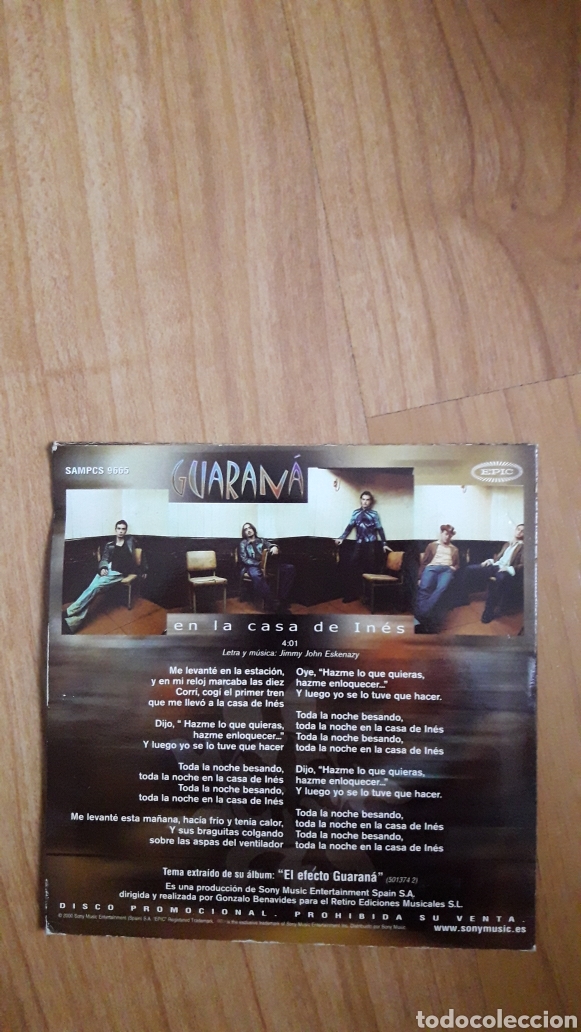 CDs de m&uacute;sica: GUARAN&Aacute;. EN LA CASA DE IN&Eacute;S - Foto 2