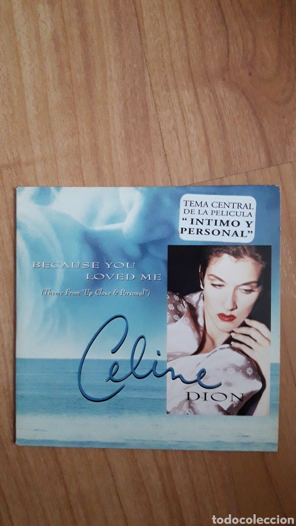CDs de m&uacute;sica: CELINE DION. BECAUSE YOU LOVED ME - Foto 1