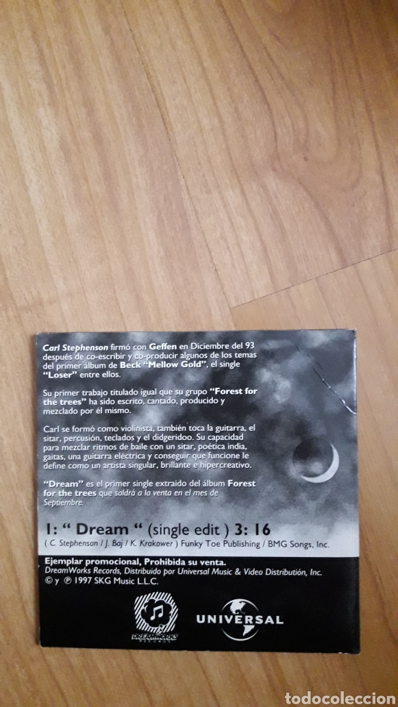 CDs de m&uacute;sica: FOREST FOR THE TREES. DREAM - Foto 2