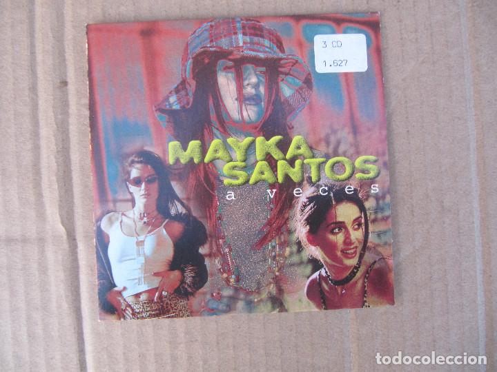 CDs de m&uacute;sica: CD PROMO SINGLE MAYKA SANTOS / A VECES - Foto 1