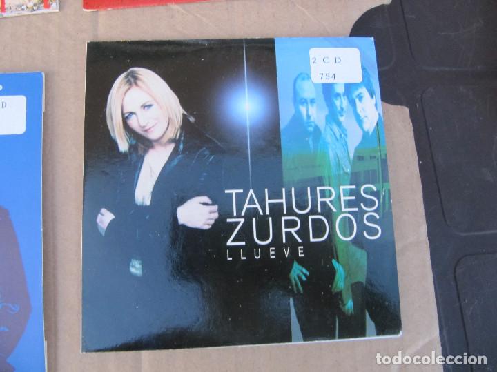 CDs de m&uacute;sica: TAHURES ZURDOS / LLUEVE / CD SINGLE - Foto 1