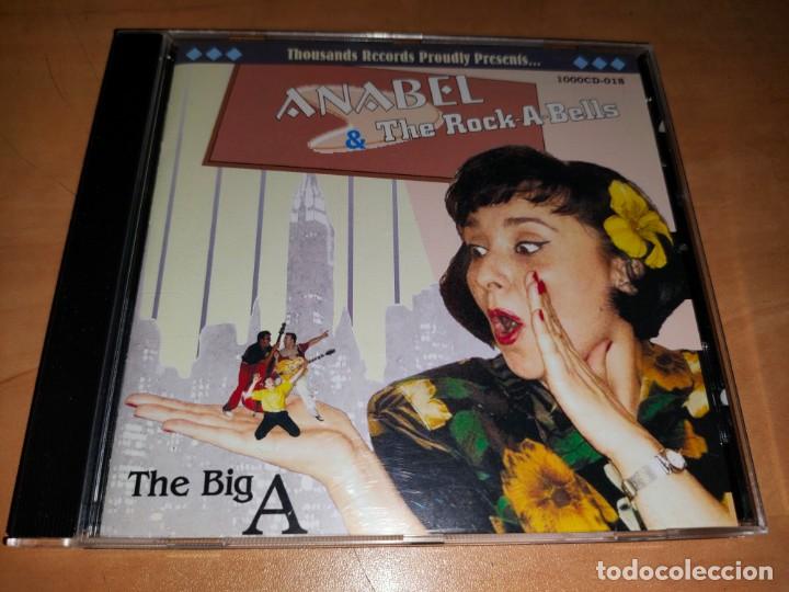 CDs de M&uacute;sica: ANABEL & THE ROCK A BELLS CD The Big A,Spanish Rockabilly 2010,Japan Press 2010 -ROCK'N'ROLL