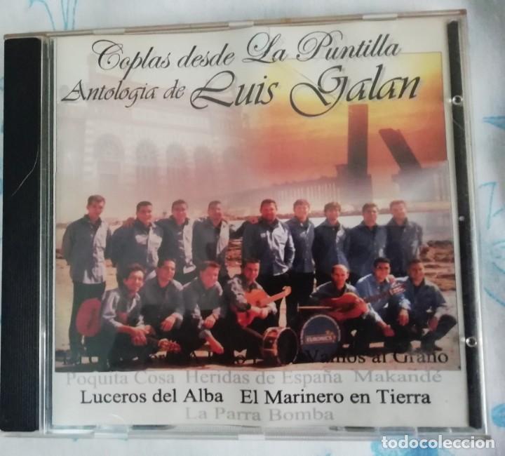 CDs de M&uacute;sica: Carnaval de C&aacute;diz CD antolog&iacute;a de Luis gal&aacute;n coplas desde la puntilla