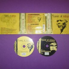 CDs de Música: SPIRIT OF AFRICA - 2 CD - 3049362 - LES INDISPENSABLES - LES DECOUVERTES. Lote 229823245