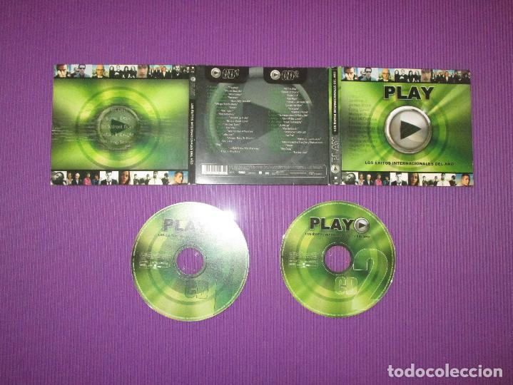 CDs de m&uacute;sica: PLAY ( LOS EXITOS INTERNACIONALES DEL A&Ntilde;O ) - 2 CD - DEPECHE MODE - OASIS - THE CORRS ... - Foto 1