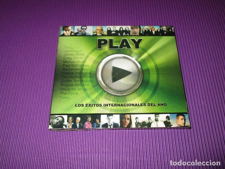 CDs de m&uacute;sica: PLAY ( LOS EXITOS INTERNACIONALES DEL A&Ntilde;O ) - 2 CD - DEPECHE MODE - OASIS - THE CORRS ... - Foto 3