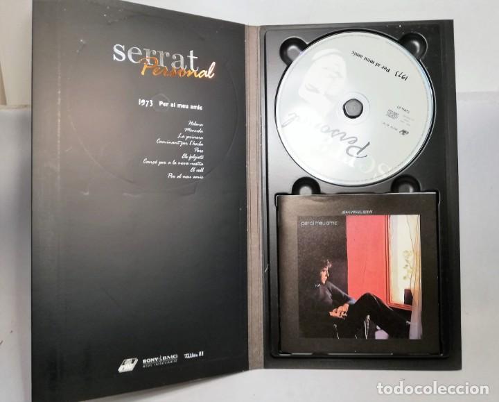 CDs de m&uacute;sica: Serrat Personal. Per al meu amic 1973. Tapas, CD y libreto - Foto 1