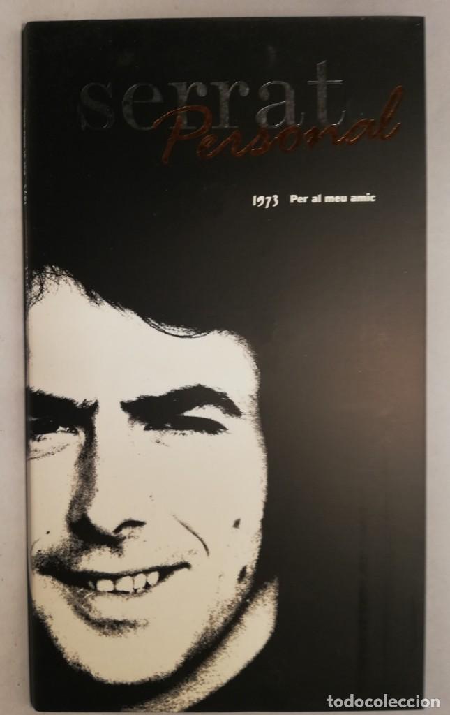 CDs de m&uacute;sica: Serrat Personal. Per al meu amic 1973. Tapas, CD y libreto - Foto 2