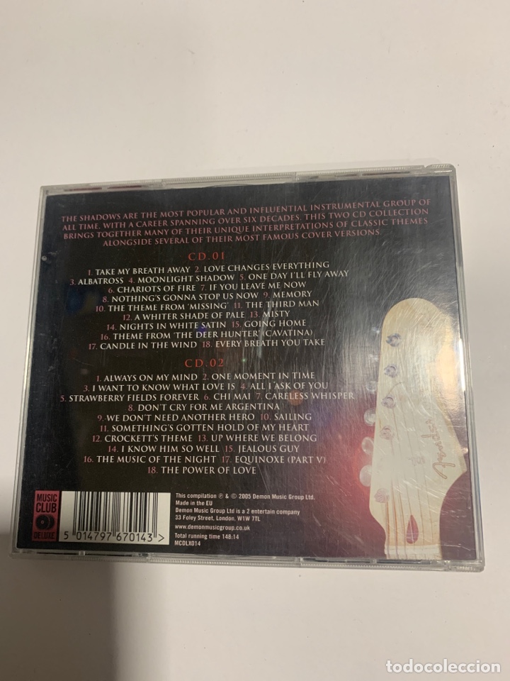 CDs de m&uacute;sica: SCD109 the shadows cd Segunda mano - Foto 2