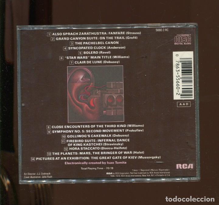 CDs de m&uacute;sica: tomitas cd. greatest hits - Foto 2