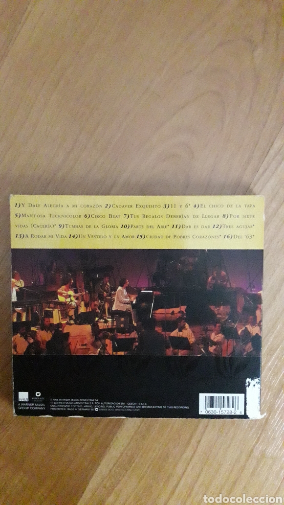 CDs de m&uacute;sica: FITO PAEZ. EUFORIA - Foto 2
