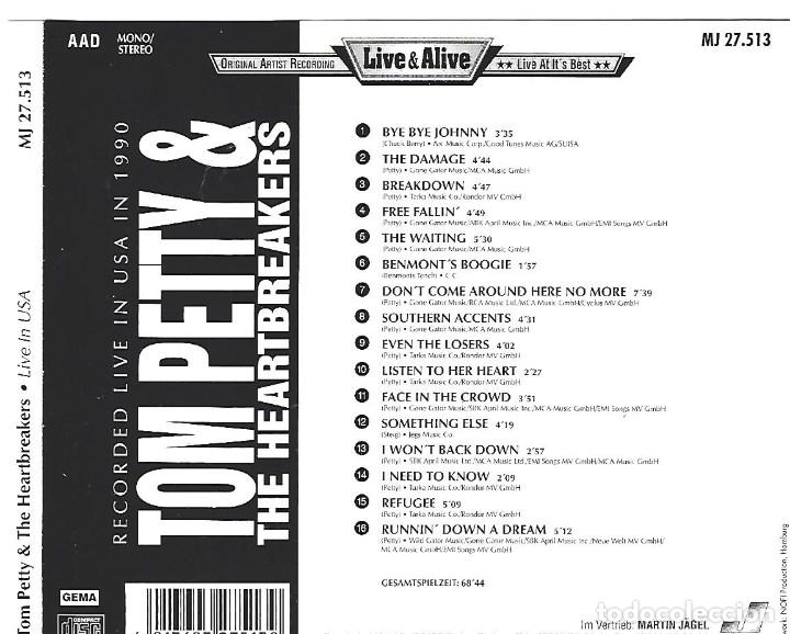 CDs de m&uacute;sica: CD Tom PETTY - Live USA - 1992 - Foto 2