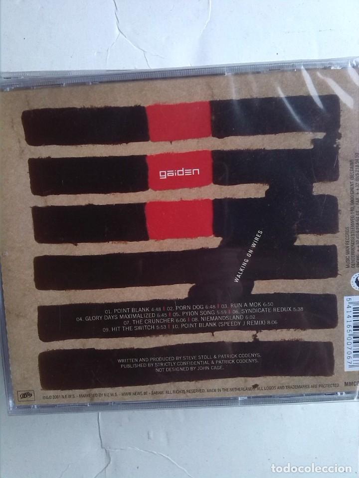 CDs de m&uacute;sica: GAIDEN - WALKING ON WIRES - Foto 2