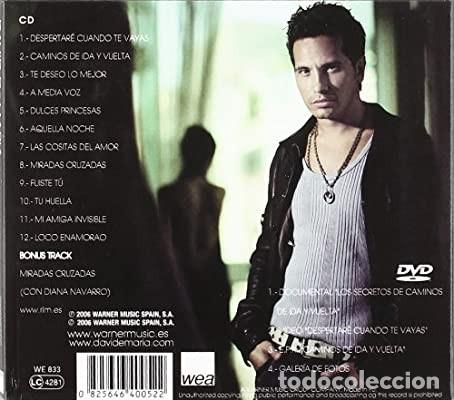 CDs de m&uacute;sica: David Demaria Caminos De Ida Y Vuelta (Cd + Dvd) - Foto 2