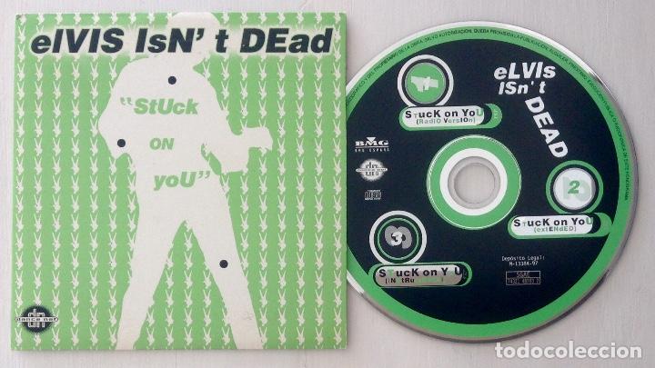 CDs de m&uacute;sica: ELVIS ISNT DEAD CD STUCK ON YOU - Foto 1