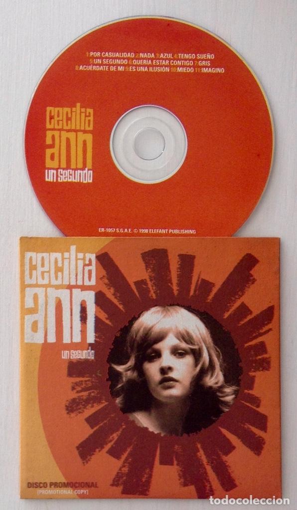 CDs de m&uacute;sica: CECILIA ANN CD UN SEGUNDO ELEFANT - Foto 1