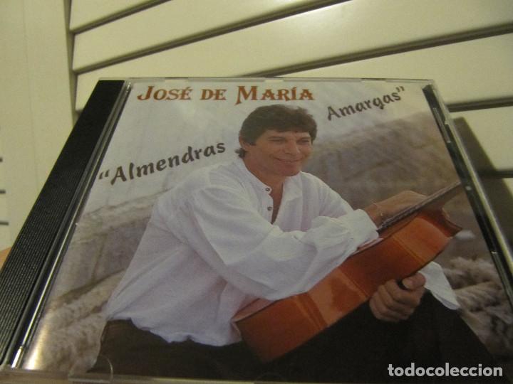 Music CDs: JOSE DE MARIA Almendras amargas CD 1996 MANUEL PAREJA-OBREGON