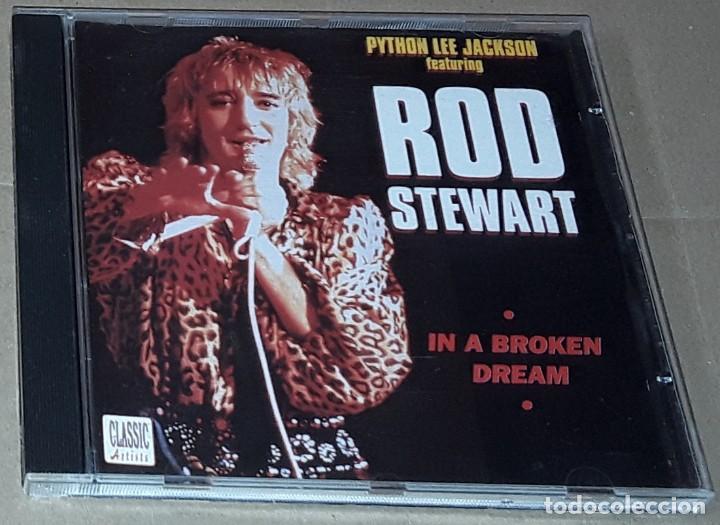 CDs de m&uacute;sica: CD- PYTHON LEE JACKSON featuring ROD STEWART - IN A BROKEN DREAM - - Foto 1