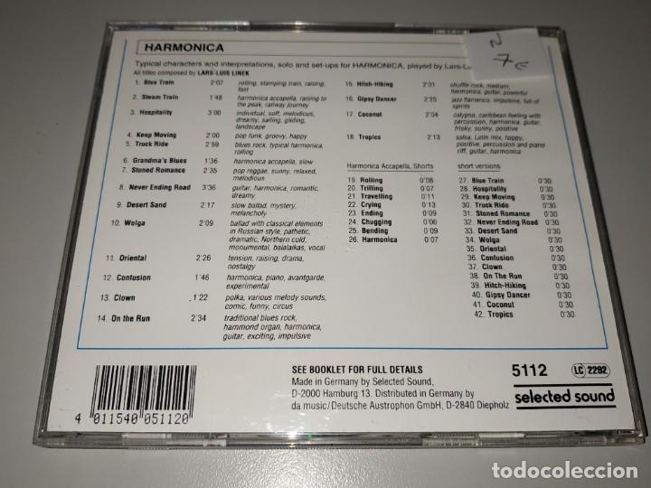 CDs de m&uacute;sica: Lars-Luis Linek - Harmonica (CD) - Foto 2
