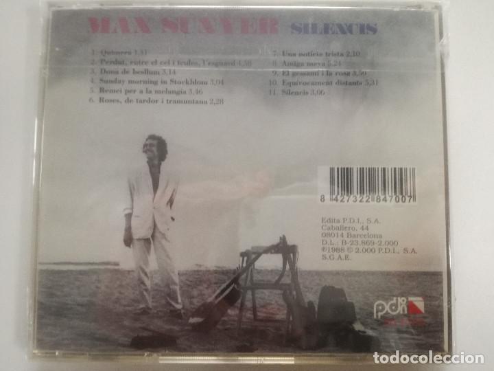 CDs de m&uacute;sica: MAX SUNYER - Silencis - CD PDI 2000 - Foto 2