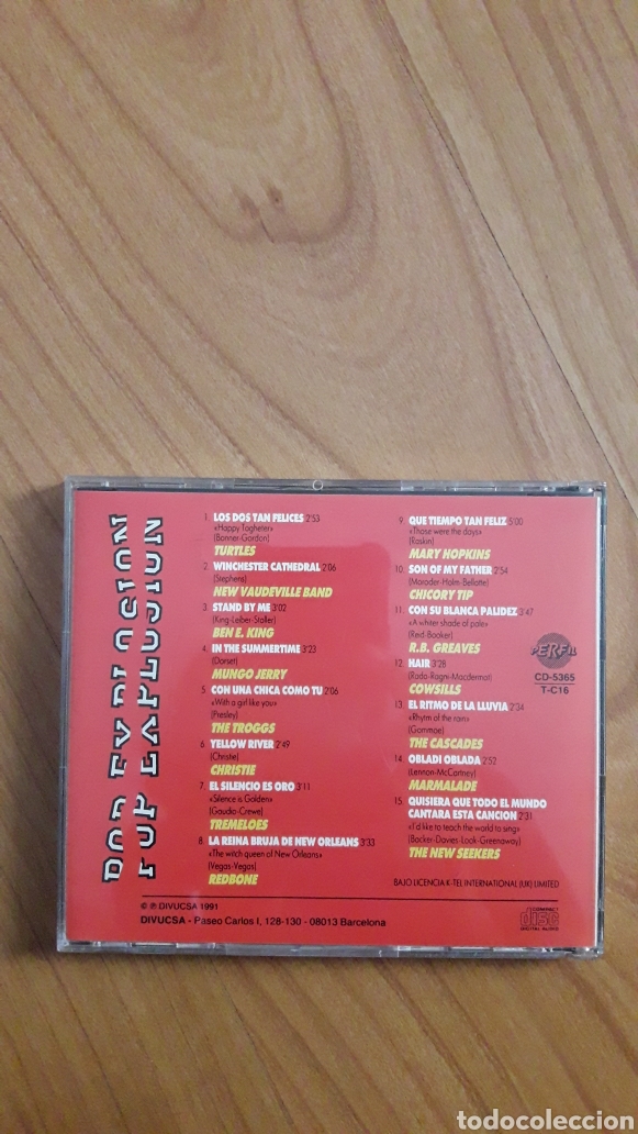 CDs de m&uacute;sica: POP EXPLOSION - Foto 2