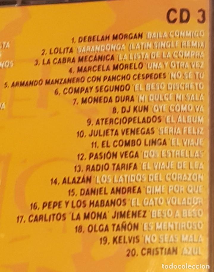 CDs de m&uacute;sica: Caracter latino 2001 CD recopilatorio - Foto 4