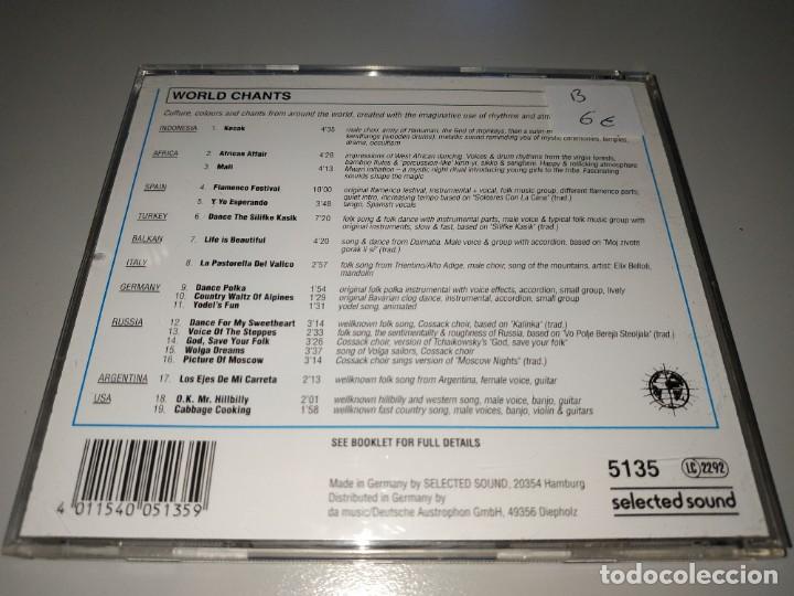CDs de m&uacute;sica: Various - World Chants (CD) - Foto 2