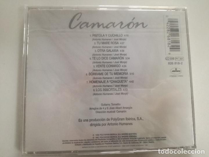 CDs de m&uacute;sica: CAMARON - Te Lo Dice Camaron - CD POLYGRAM 1997 - Foto 2