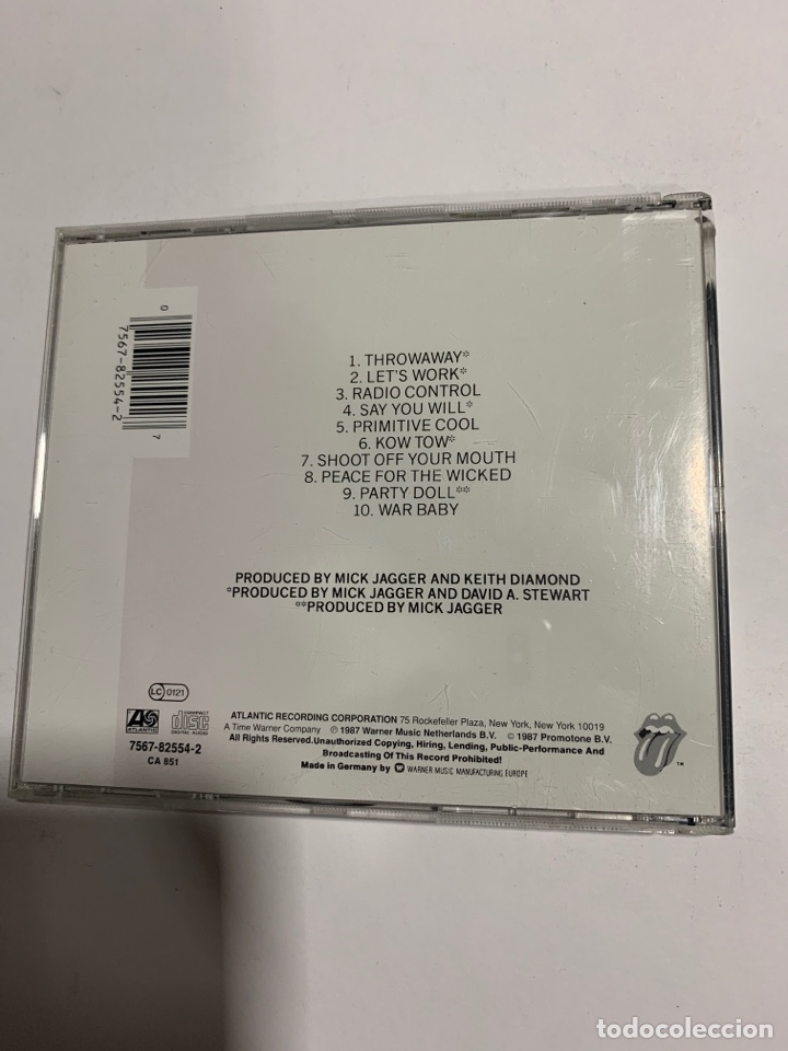 CDs de m&uacute;sica: SCD47 mick jagger - primitive cool cd Segunda mano - Foto 2