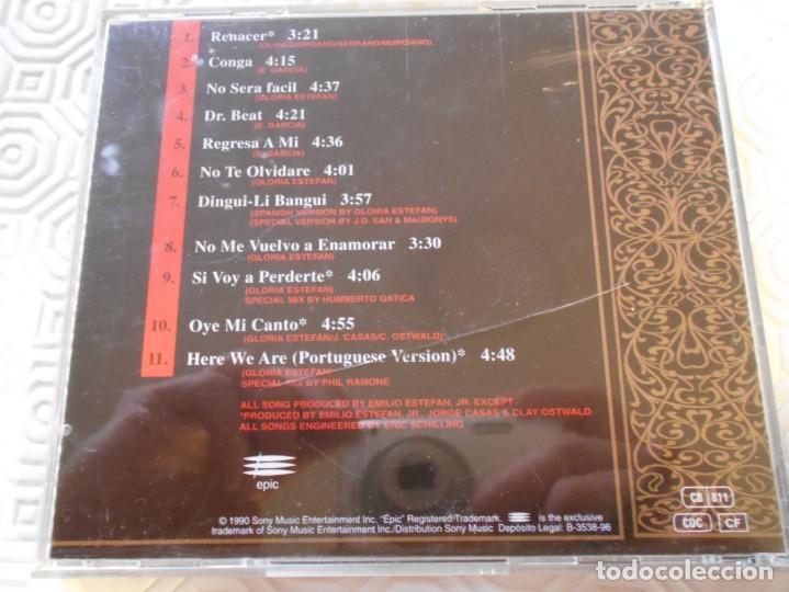 CDs de m&uacute;sica: EXITOS DE GLORIA ESTEFAN. COMPACTO CON 11 CANCIONES. - Foto 2