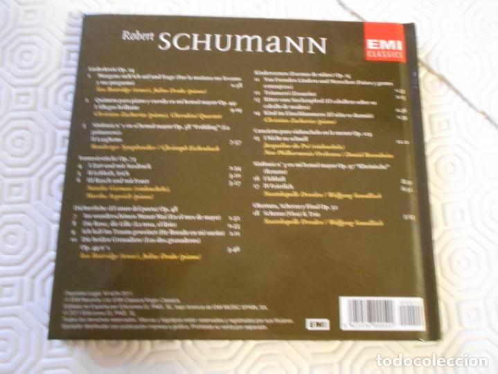 CDs de m&uacute;sica: ROBERT SCHUMANN. COMPACTO EMI CLASSICS - EL PAIS CON 18 OBRAS - Foto 2