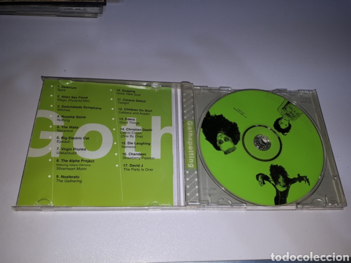 CDs de m&uacute;sica: CD GOTHSPOTTING CLEOPATRA 1998 - Foto 2