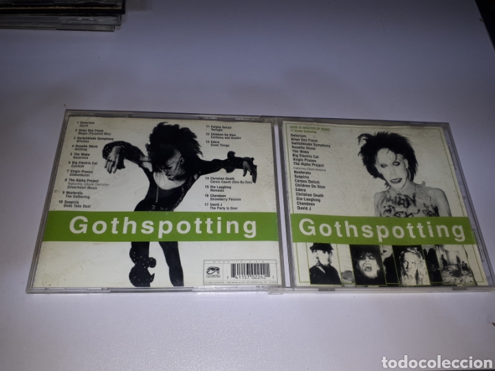 CDs de m&uacute;sica: CD GOTHSPOTTING CLEOPATRA 1998 - Foto 1