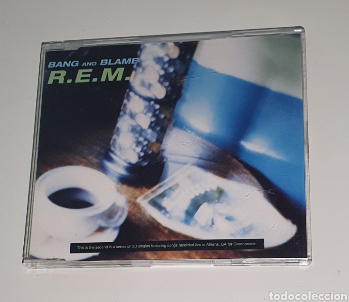 CDs de m&uacute;sica: REM / CD SINGLE / BANG AND BLAME - Foto 1