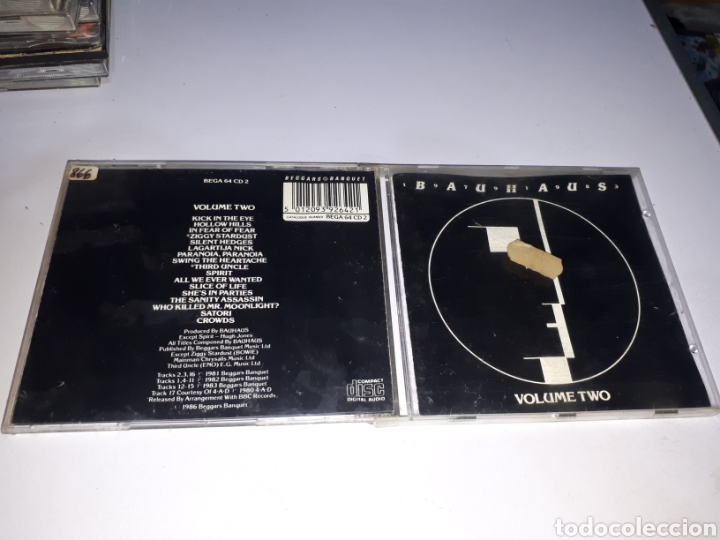 CDs de m&uacute;sica: CD BAUHAUS VOLUME TWO 1979 1984 - Foto 1