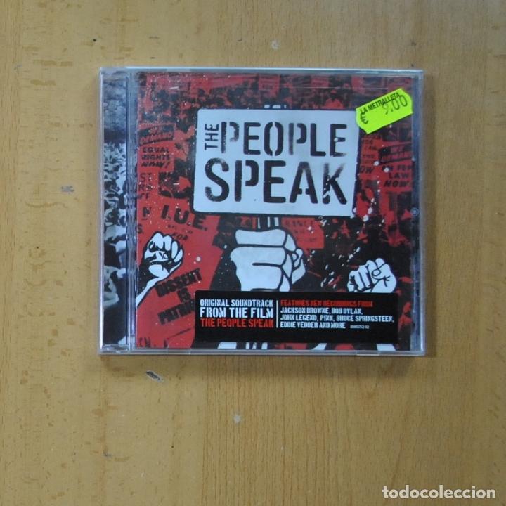 CDs de m&uacute;sica: VARIOS - THE PEOPLE SPEAK - CD - Foto 1