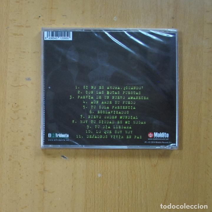 CDs de m&uacute;sica: CALIBRE ZERO - CON LAS BOTAS PUESTAS - CD - Foto 2