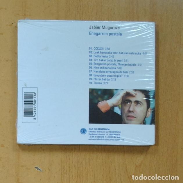 CDs de m&uacute;sica: JABIER MUGURUZA - ENEGARREN POSTALA - CD - Foto 2